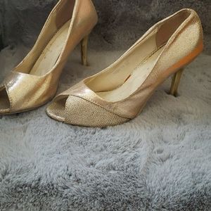 Golden heels